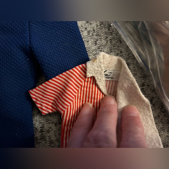 Vintage Modern Mattel Ken Doll Clothing Lot Incomplete Prince Stefan White Label - Picture 3 of 16